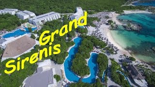 Grand Sirenis Riviera Maya Resort Map Mayan Beach resort and spa Resort Tour [upl. by Allehc87]