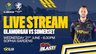 Glamorgan vs Somerset  Vitality Blast  Live Stream [upl. by Larentia]