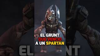 ¡El GRUNT que LOGRÓ VENCER UN SPARTAN en HALO  short halo curiosidades videojuegos [upl. by Acisey514]