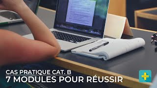 Cas pratique des concours cat B  la méthode en 7 points [upl. by Goldarina]