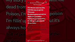 Poison Lyrics Blake Roman Hazbin hotelAngel dust lyrics musics hazbinhotel video angeldust [upl. by Zephan409]