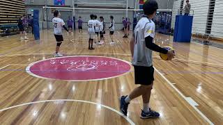 Nossal High VS Glen Eagles Y12 Boys Div 1 One Day Tournament [upl. by Learrsi]