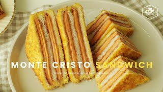 단면이 예쁜♥ 몬테크리스토 샌드위치 만들기  How to make Monte Cristo Sandwich  モンテクリストサンドイッチ Cookingtree쿠킹트리 [upl. by Mendie]