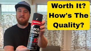 Mothers Back to Black Trim and Plastic Restorer Review [upl. by Ardnasak]