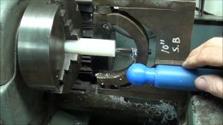 MACHINE SHOP TIPS 122 THREE WAYS TO A RADIUS  Logan LathePart 2 tubalcain [upl. by Elockcin830]