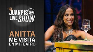 Anitta la diosa de Brasil me visita en mi teatro  The Juanpis Live Show [upl. by Lebasile]