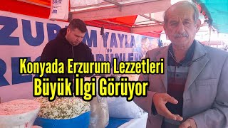 Konyada Erzurum Günleri Yöresel Lezzetler [upl. by Tail]