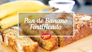 Deliciosa receta de Pan de Banano con Incaparina [upl. by Brookes975]