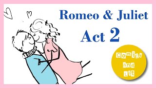 Romeo and Juliet Act 2 Summary [upl. by Fronnia955]