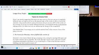 3387The Longer Paperoverview and class [upl. by Lexis]