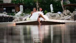 Secrets Maroma Beach Resort Wedding Video [upl. by Thanasi]