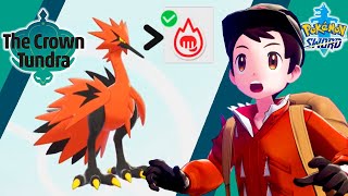 How To Catch Galarian Zapdos With A Mark In The Crown Tundra Pokemon Sword Shield Marked Galarian [upl. by Eylatan787]