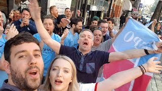 NEW YORK CELEBRATES MAN CITYS LEAGUE WIN  Man City Vlog [upl. by Judsen]