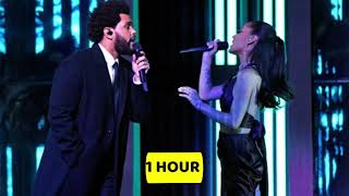 1 HOUR The Weeknd amp Ariana Grande – Save Your Tears Live on The 2021 iHeart Radio Music Awards [upl. by Wickman]