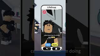 ROBLOX SNAPCHAT TROLLING PART 20😭👻 funny robloxmemes meme viral roblox [upl. by Amaras]