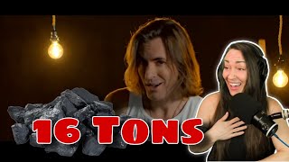 16 tons of MAGIC  SIXTEEN TONS  Low Bass Singer Cover  Reaction [upl. by Russo742]