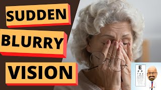 Sudden Blurry Vision  What causes sudden blurred vision and what to do about it [upl. by Atel674]