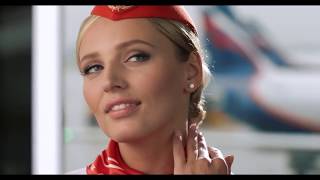 Aeroflot Russian Airlines Flight Safety Video [upl. by Rednazxela178]