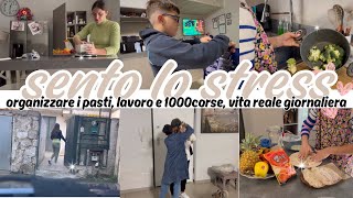 Avverto lo stress organizzazione dei pasti per la giornata lavoro e corse debbyg vlog giornalieri [upl. by Blen]