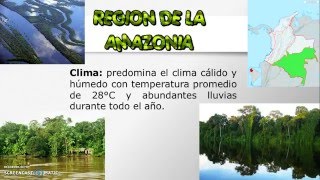 Regiones Naturales de Colombia [upl. by Aliel]