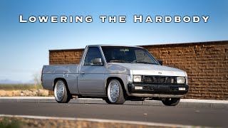 Lowering The Nissan D21 Hardbody [upl. by Teddman]