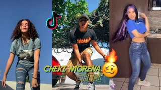 CHEKI MORENA CHEKI CHEKI MORENA EH 🔥💃 TIKTOK NUEVO BAILE [upl. by Aneehs]