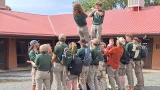 Ranger Bell and Ranger Drop Philmont Scout Ranch Dining Hall [upl. by Anelet]