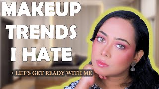 2024 viral makeup trends needs to stop and get ready with me [upl. by Poll]