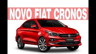 Novo Fiat Cronos  Ficha Técnica Preço Consumo [upl. by Aldos445]