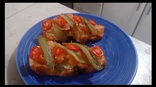 Tapas de Gravlax estilo azteca [upl. by Marcos]