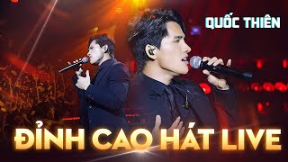 Quốc Thiên Hát Live Mong Manh Tình Về Vì Anh Thương Em amp 9 HIT TRIỆU VIEW khiến Khán Phòng Vỡ Òa [upl. by Nawd]