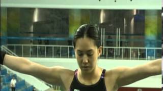 FINA Diving World Series Platform 10m Women Sync Beijing 2011 part 1 [upl. by Capwell640]