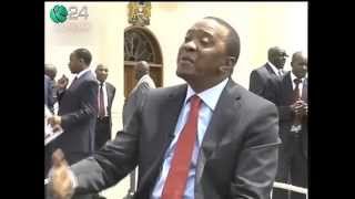 Jimmy Gathu Interviews President Uhuru Kenyatta [upl. by Flanders]