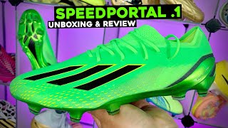 adidas X SPEEDPORTAL 1  UNBOXING amp REVIEW [upl. by Siberson]