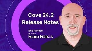 Cove Data Protection 242 Release Notes [upl. by Laris]