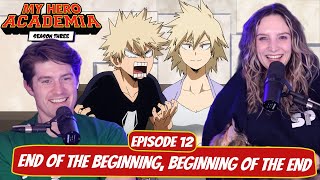 MEETING THE PARENTS  My Hero Academia Season 3 Reaction  Ep 12 quotEnd of the Beginningquot [upl. by Dalia]