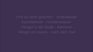 Geboren  Fantastischen Vier Lyrics [upl. by Madaih34]