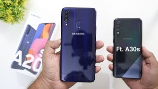 Samsung Galaxy A20s Unboxing and Review Samsung A20s Vs A30s Comparison [upl. by Rehc]