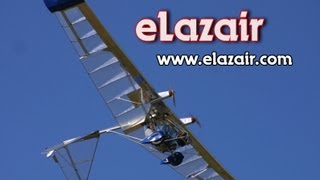 Electric powered ultralight aircraft eLazair twin engine battery powered ultralight aircraft [upl. by Edric186]