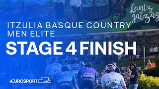 Stage 4 Finish Itzulia Basque Country 2024  Eurosport Cycling [upl. by Prosser]