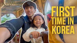 OUR FIRST TIME IN KOREA 🇰🇷PART 1 [upl. by Nnayelsel]