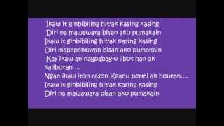 gin bibiling han kasing kasing lyrics [upl. by Vachel]