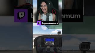 УРОКИ ПИЛОТИРОВАНИЯ  BRM В MICROSOFT FLIGHT SIMULATOR twitch brm стримерша юмор мем [upl. by Eboh]