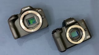 Canon R100 vs M50 Mark II  Which Is Best Hindi [upl. by Standush]