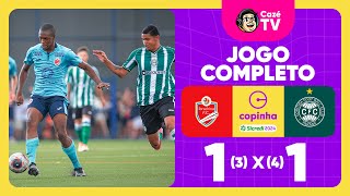 JOGO COMPLETO IBRACHINA X CORITIBA  OITAVAS DE FINAL  COPINHA 2024 [upl. by Alberta]