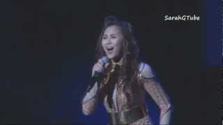 Sarah Geronimo  Lumingon Ka Lang  Million Thanks To Remember Sept 23 2012 [upl. by Aleicarg]