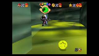 Super Mario 64  Course 6 Hazy Maze Cave  Star 4 [upl. by Stillas]