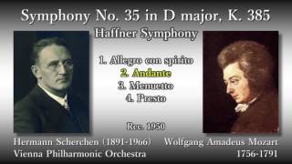 Mozart Symphony No 35 Scherchen amp VPO 1950 モーツァルト 交響曲第35番 シェルヘン [upl. by Augusto446]