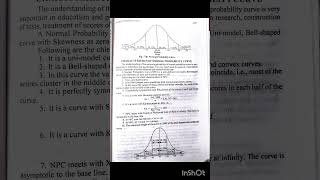 ShortsNational Probability CurveNPCMeaningCharacteristics Of NPCSkewed Distribution Causes [upl. by Aderf]