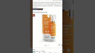 TOP 3 Sunscreens For Dry Skin India beautytips trending youtubeshorts shorts sunscreen skin [upl. by Lottie724]